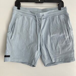 Alphalete Men's Athletic Shorts in Light Blue